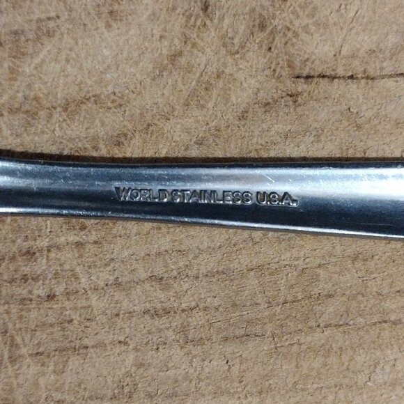 Replacement Flatware - TBSP World Stainless Steel with Slanted Handle End - Picture 4 of 4